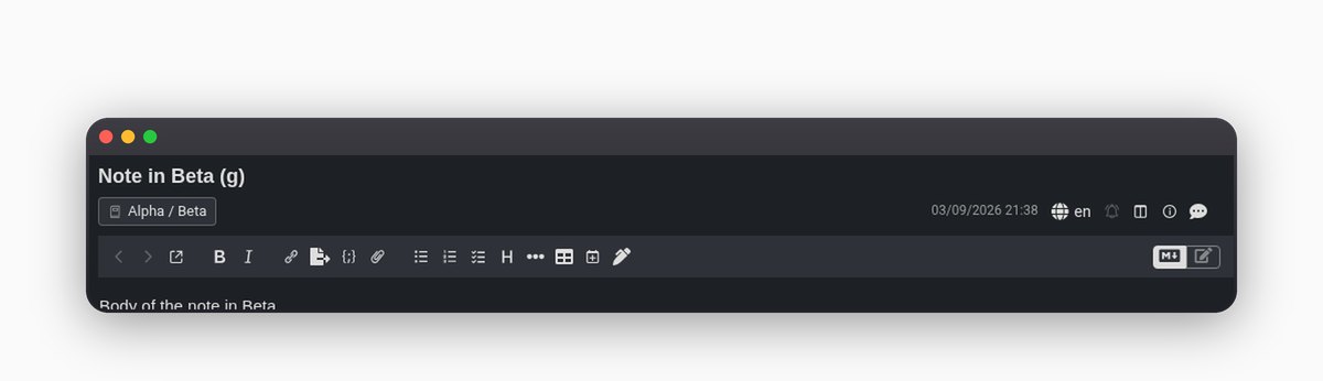 The same chip with Joplin's title-row icons moved down onto the chip's row, leaving the title the full width